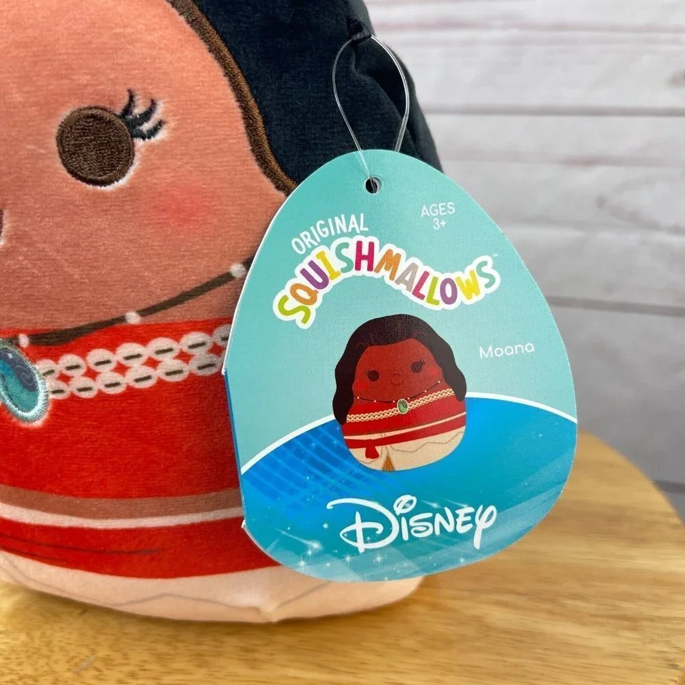 Kelly Toy Disney Princess Moana Squishmallows‎ 6.5 Inch Stuffed Squishy Kids Toy
